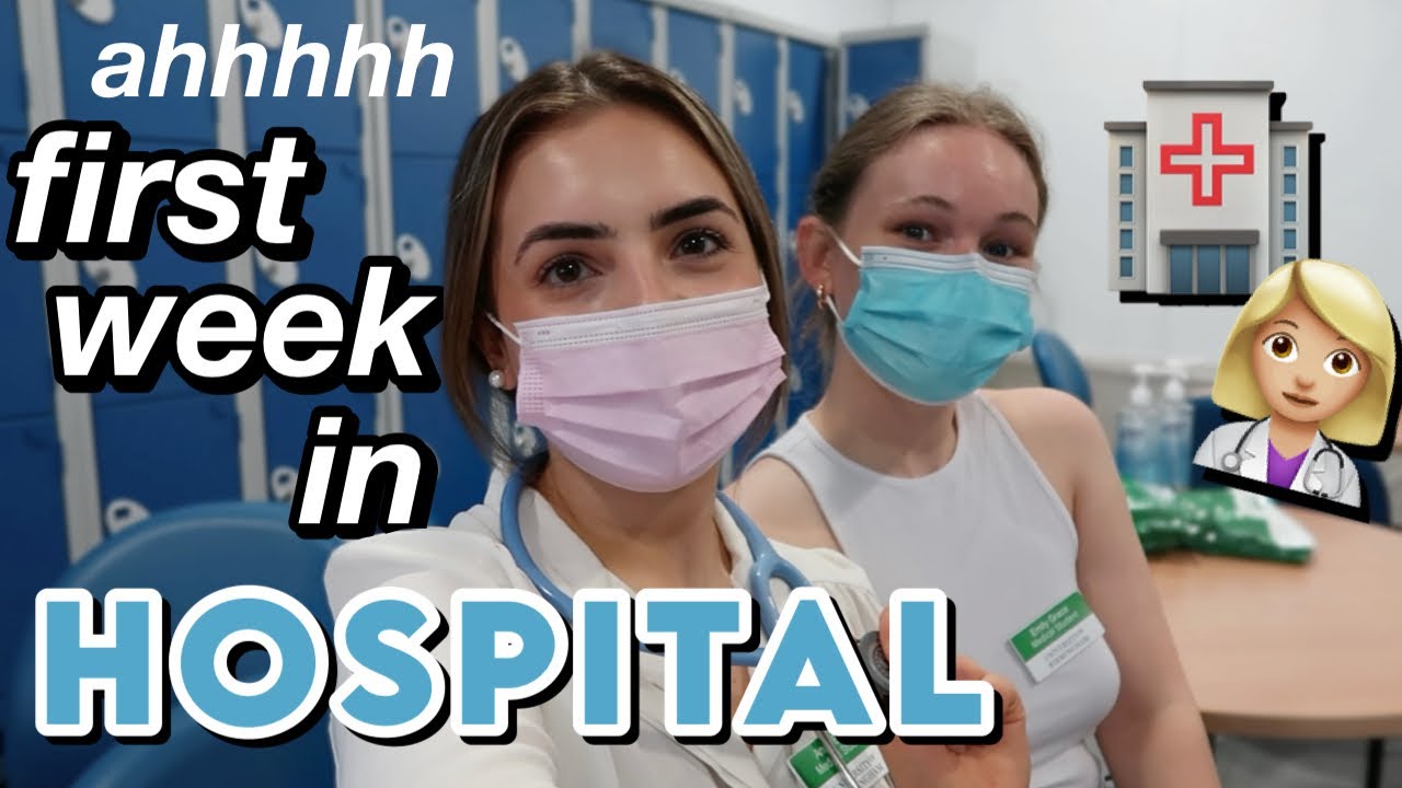 FIRST WEEK IN HOSPITAL VLOG | start of my clinical years at medical school & beginning of 3rd year
