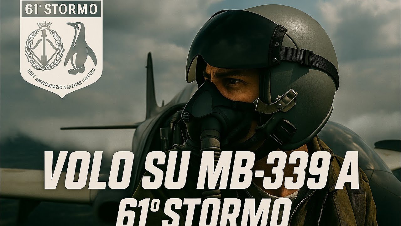 Volo su MB339 Alpha - 61' Stormo - Simone D’Ascenzi