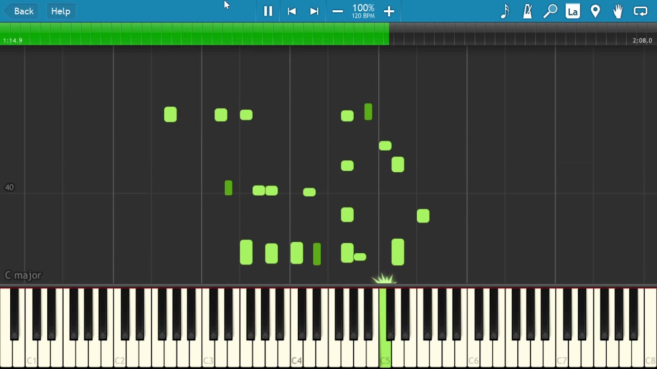 Misty - piano arrangement