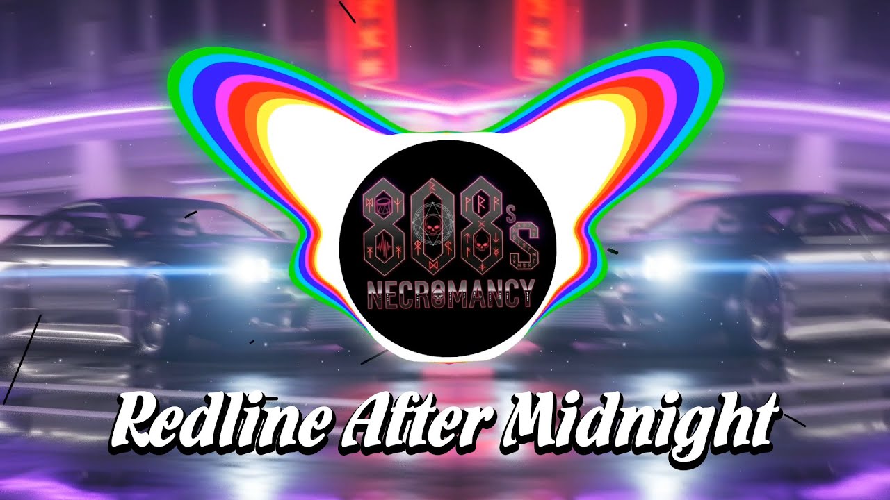 REDLINE AFTER MIDNIGHT 🏁 808 EARTHQUAKE TRAP | Dark Night Drive Street Racing Bass