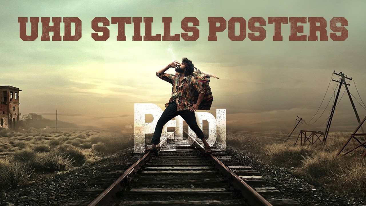 Peddi Movie UHD Stills & Posters | Ram Charan HD 4K Images | Download Link 👇