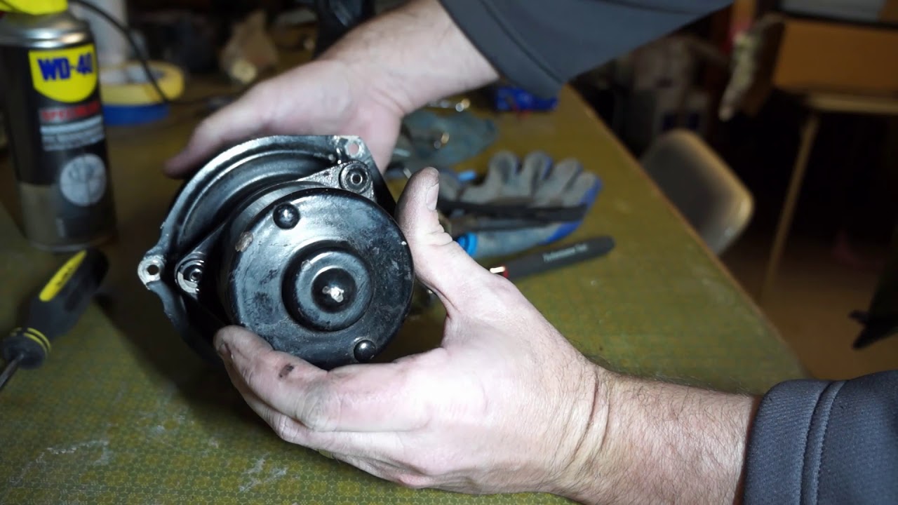 1968 MGC Heater Fan Motor Lubrication