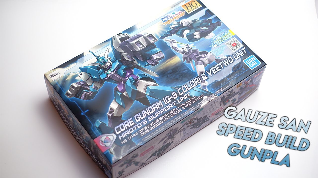 HG VEETWO GUNDAM - Gunpla PART 1 - unboxing and fast build