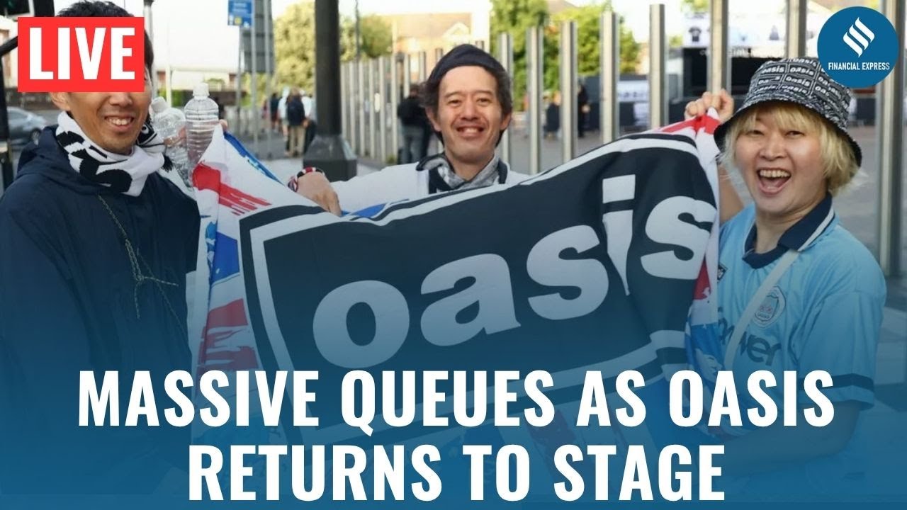 LIVE: Oasis Reunion Show | Fans Pack Cardiff Stadium After 15-Year Wait | World News