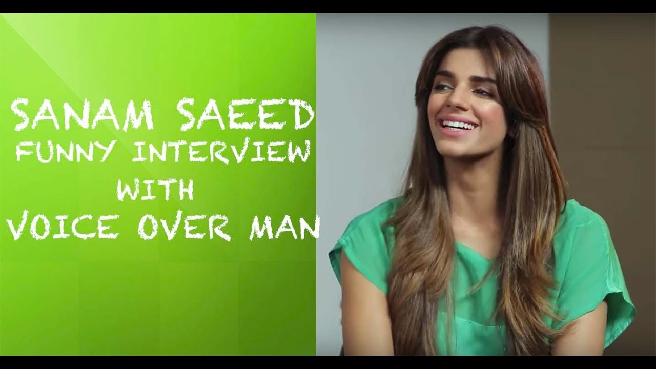 Sanam Saeed Funny interview with Voice Over Man  - Episode 10
