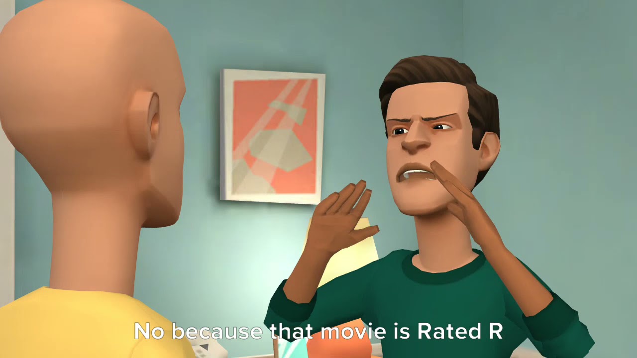 Caillou Watches Sausage Party/Grounded