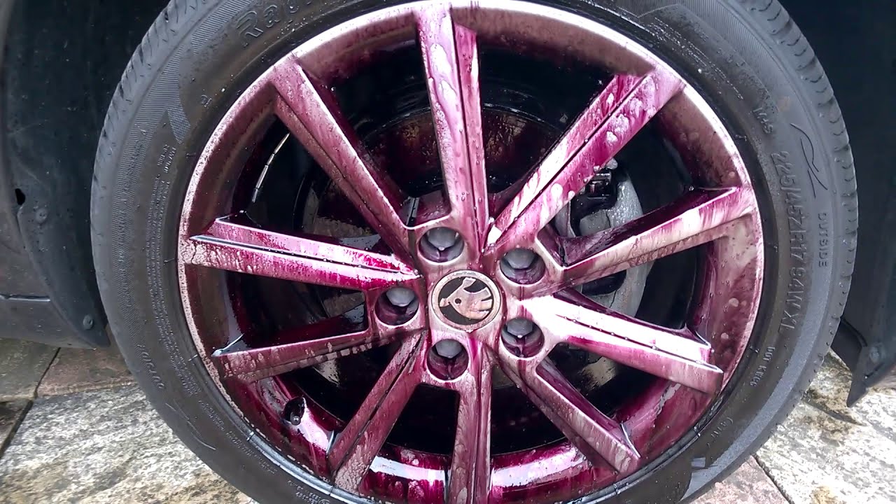 Autoglym Magma - a quick and dirty test to clean the wheels!