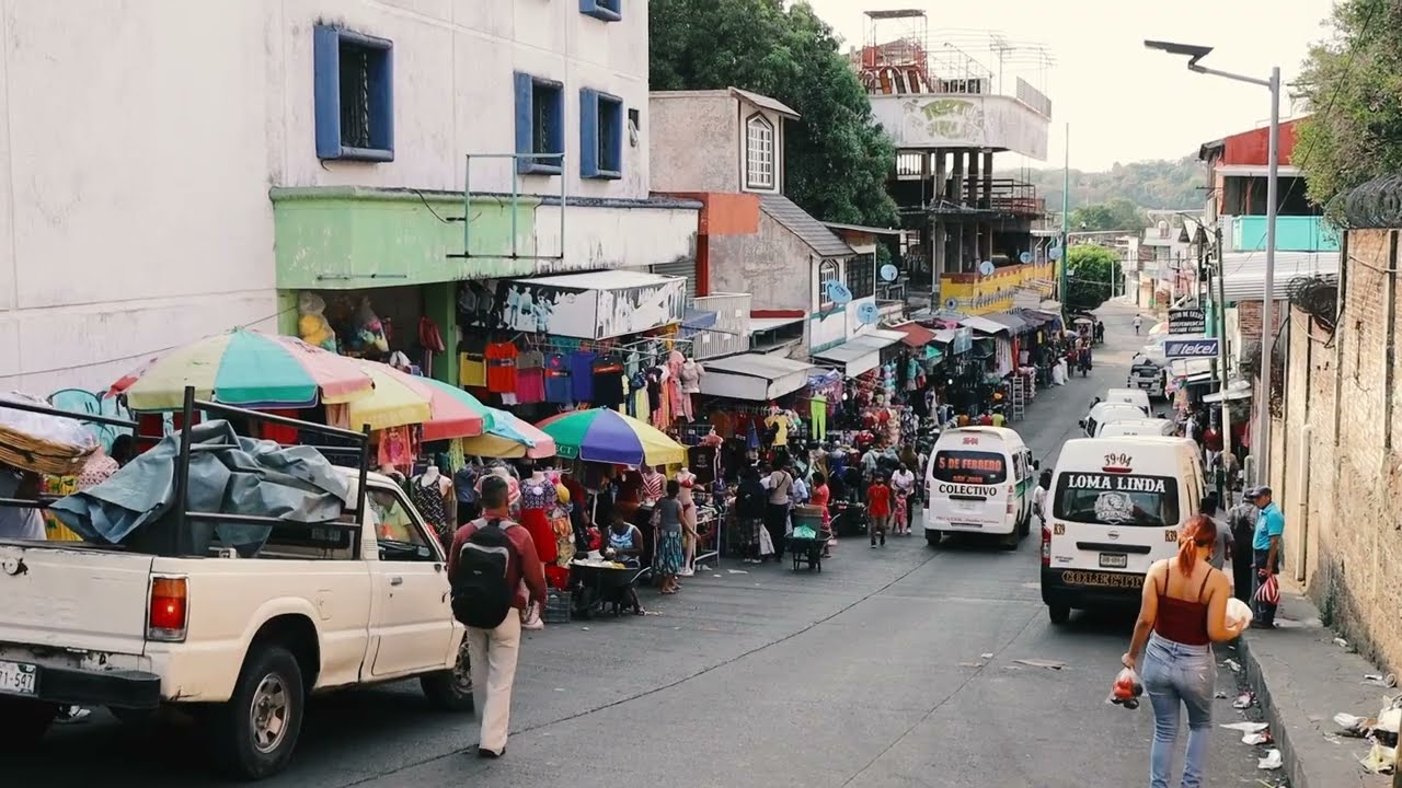 The center of Tapachula, Mexico