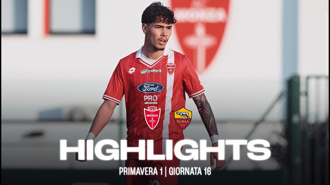 MONZA 0 - 5 ROMA I HIGHLIGHTS PRIMAVERA 1