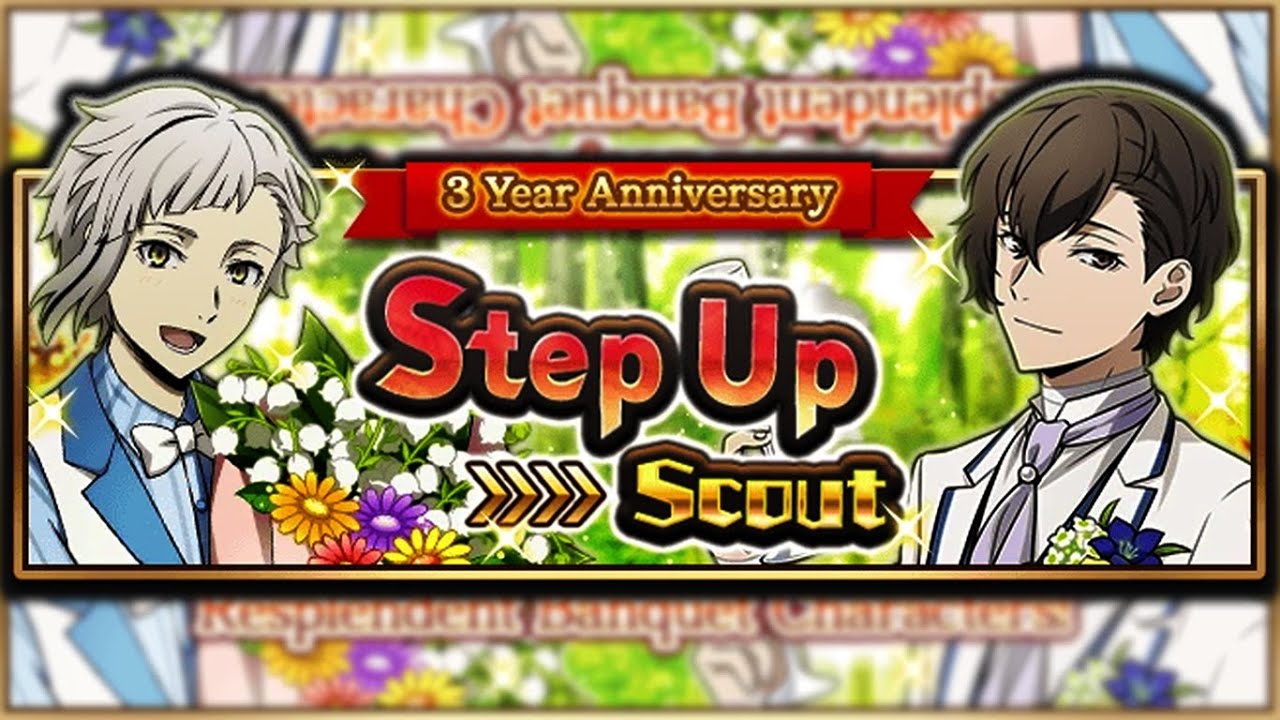 ХАЙП ТОЛЬКО НАЧИНАЕТСЯ! ПРИЗЫВЫ НА БАННЕРЕ В ЧЕСТЬ 3-ЛЕТИЯ! (Bungo Stray Dogs: Tales of the Lost)