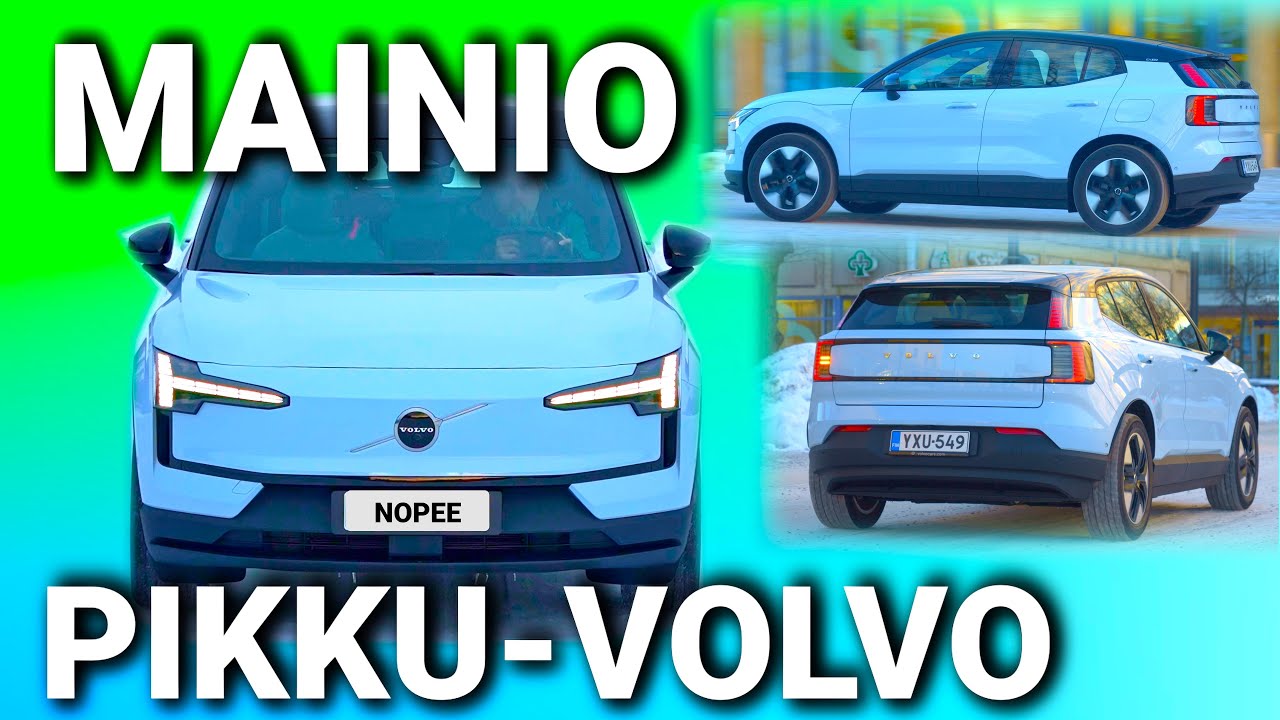 478. Volvo EX30 talvitesti, Mainio pikku-Volvo kopioi Teslaa!