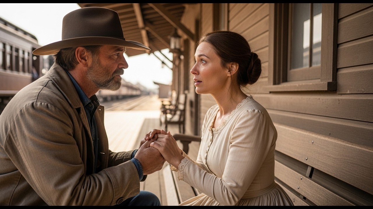 A Broke Cowboy Widower Marries a ‘Too Old’ Bride Abandoned at the Train Station