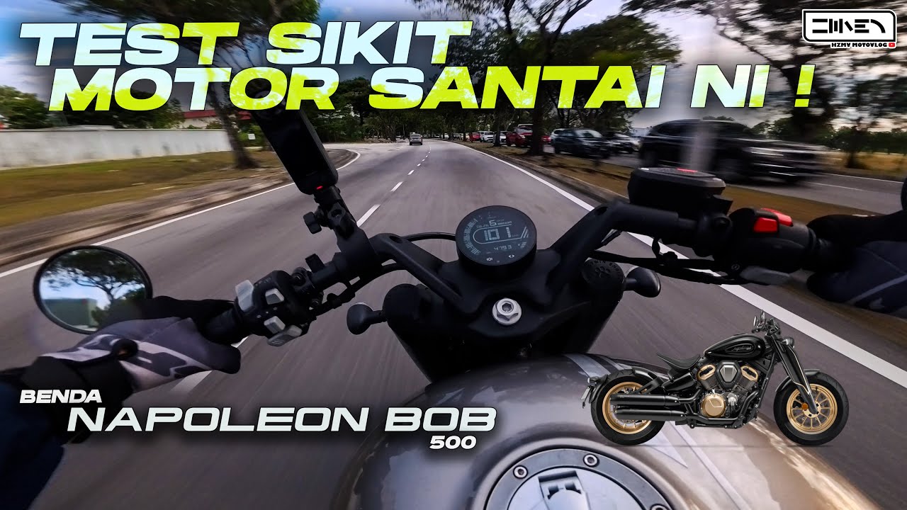 KITA BANTAI MOTOR SANTAI , 500CC KOT ! Benda Napoleonbob 500 | MForce Malaysia 2025