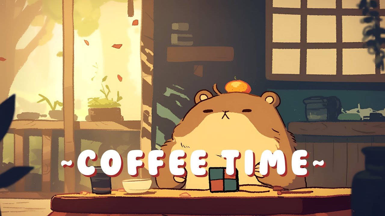 [1 Hour] Capybara Lofi Radio - Relaxing Jazz Hop Collection ~ Cozy Times ~ 🦫 🎮 ☕
