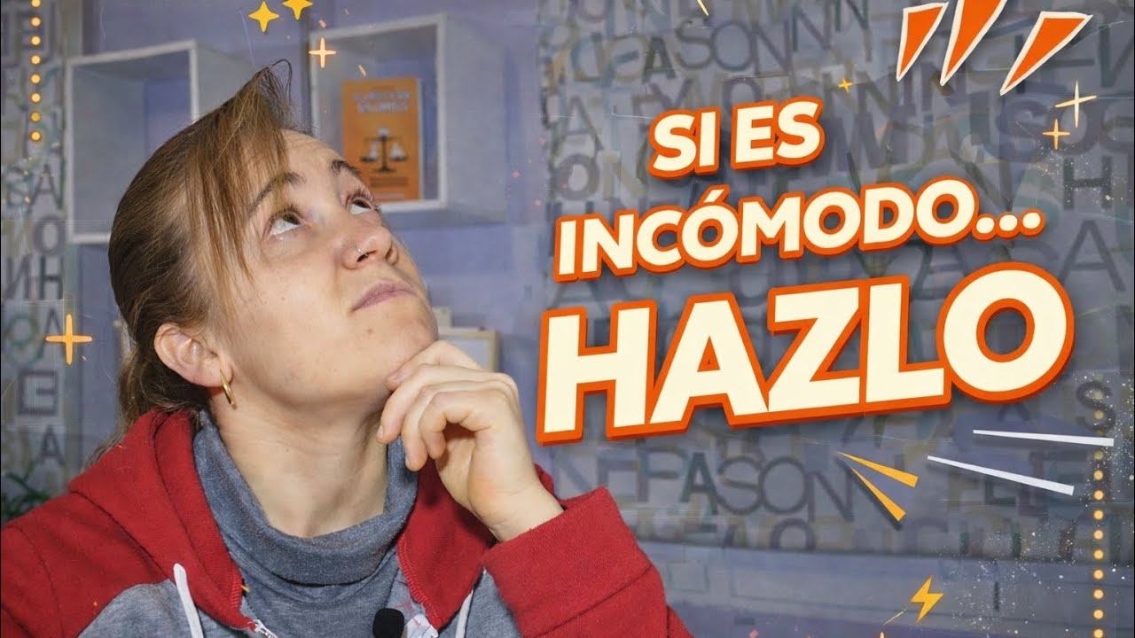 Lo que evitas hacer es justo lo que más te va a hacer crecer