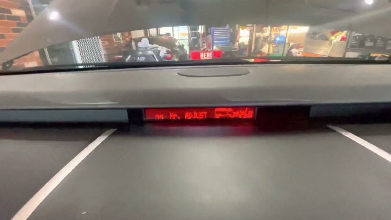 How to reset Mazda CX7 clock