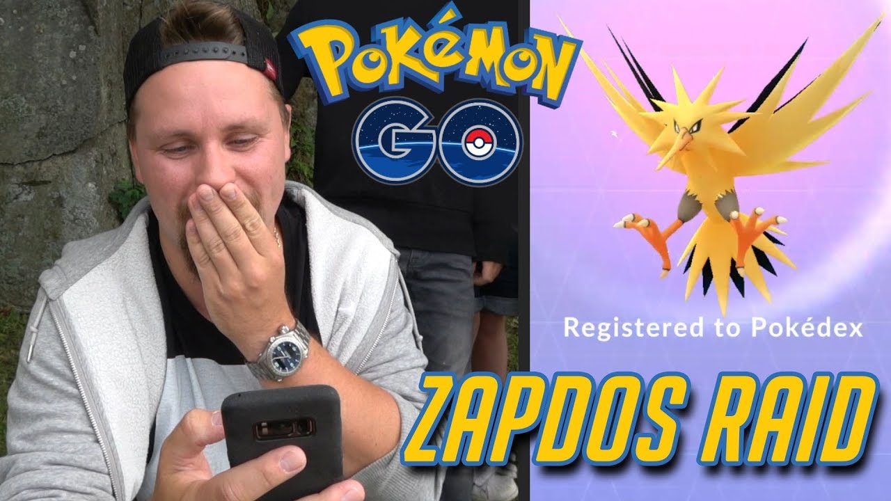 FÅNGAR LEGENDARY ZAPDOS | POKÉMON GO på Svenska