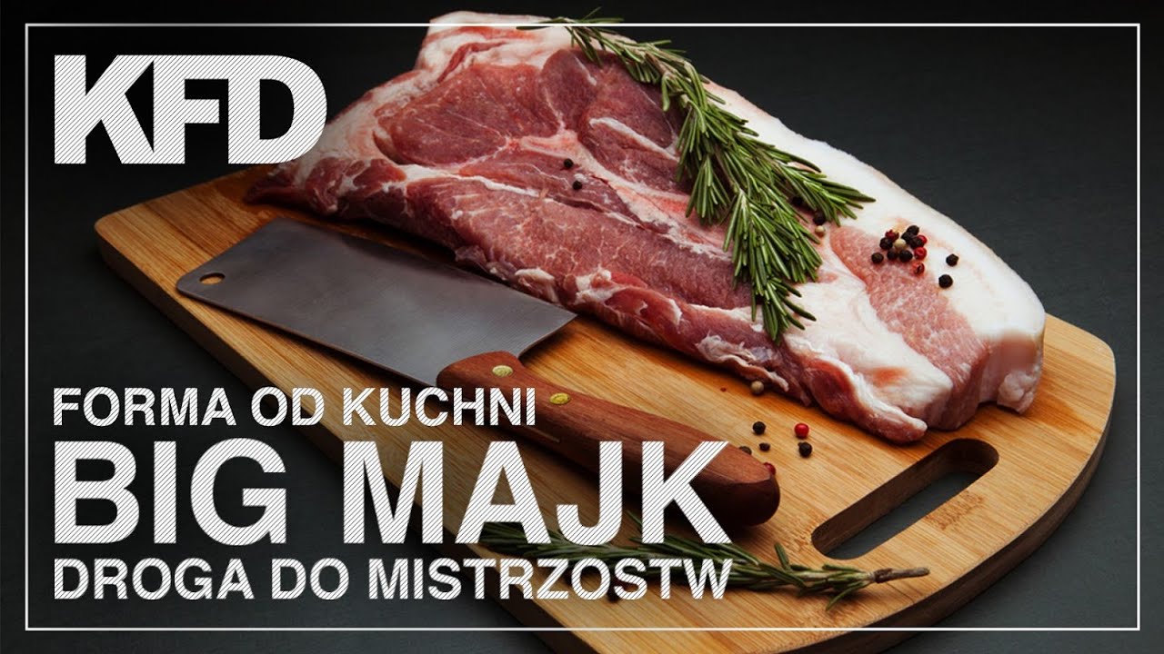 BIG MAJK Droga do mistrzostw #3: Forma od kuchni - produkty, makroskładniki
