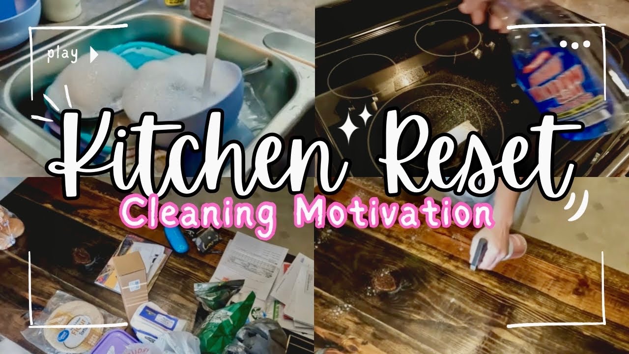 Cozy Kitchen Reset ✨ Realistic Cleaning Motivation for Moms