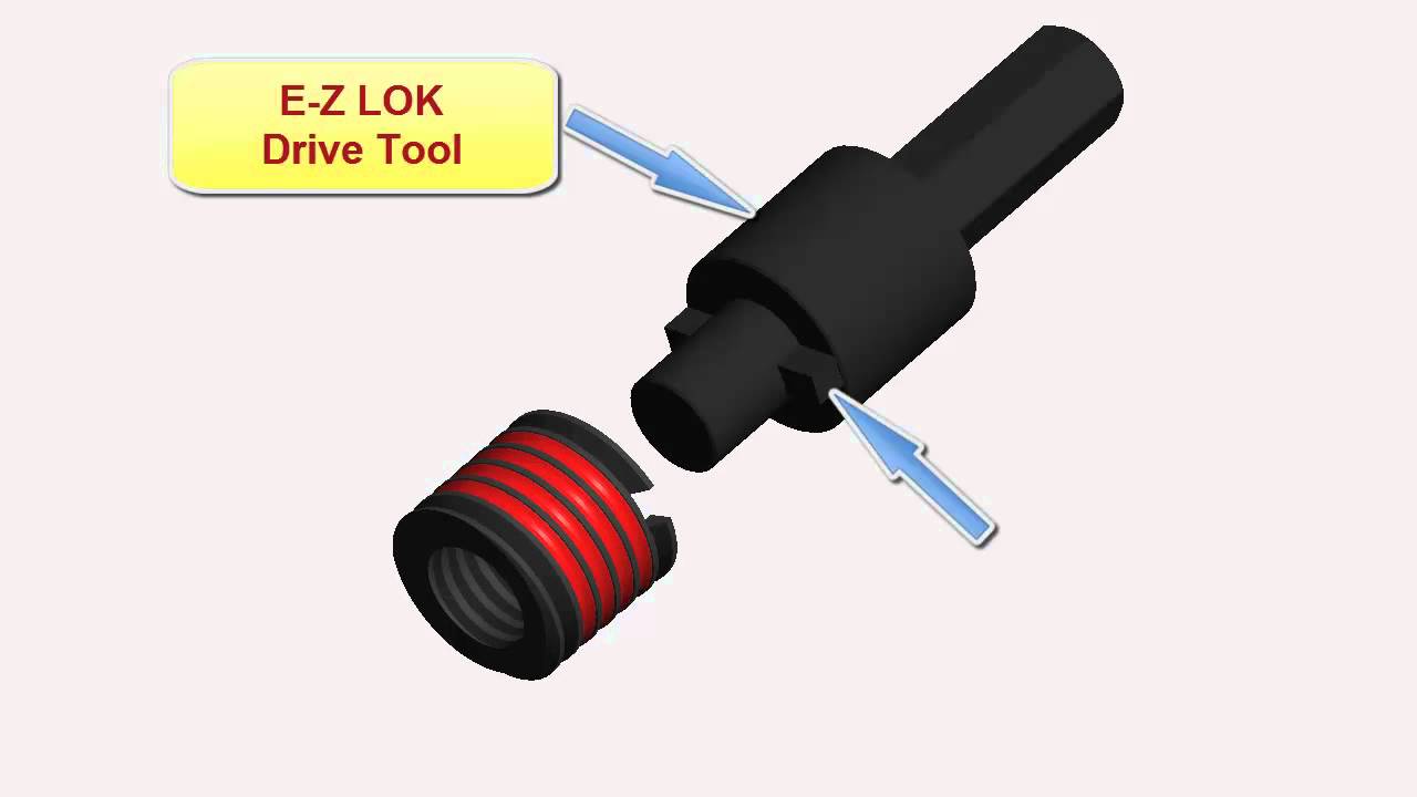 Thread Repair Using an E-Z LOK Insert