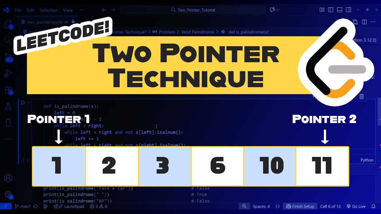 Two Pointers Explained: The Leetcode Pattern You Need