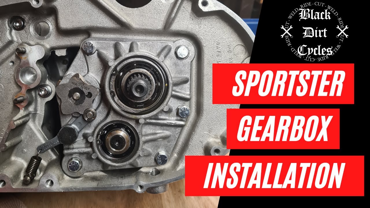 (Harley Davidson) Sportster Gearbox Install