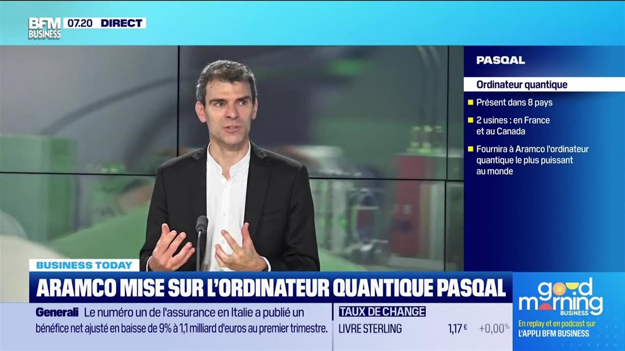 Georges-Olivier Reymond (Pasqal) : Aramco mise sur l'ordinateur quantique Pasqal