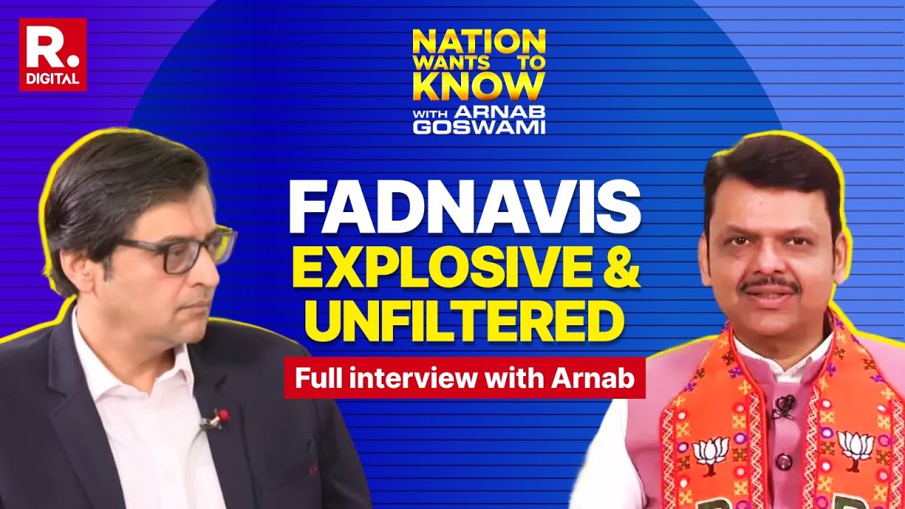 Devendra Fadnavis With Arnab: The Most Trending Interview Of 2026 Setting Maharashtra Politics Abuzz