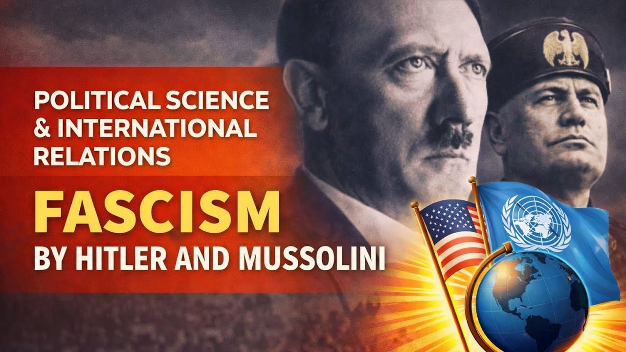 VISHNU - UPSC  is live. FASCISM part 3. PSIR optional