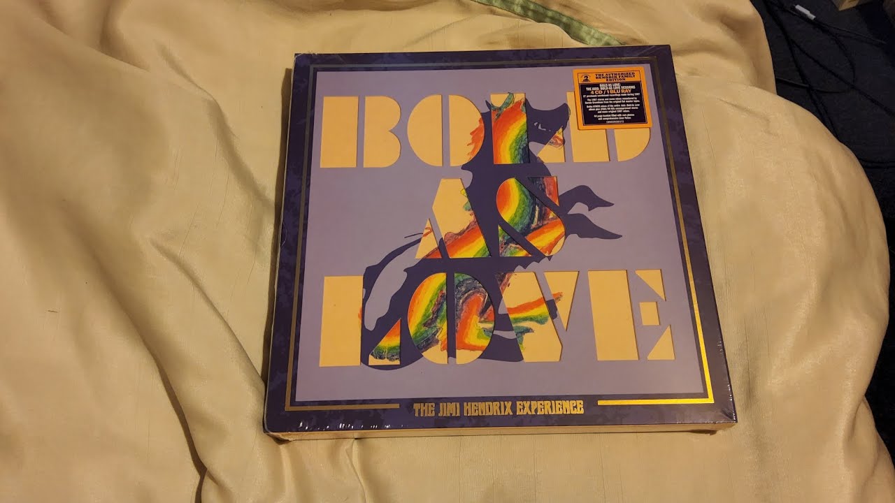 The Jimi Hendrix experience as bold as love deluxe edition unboxing