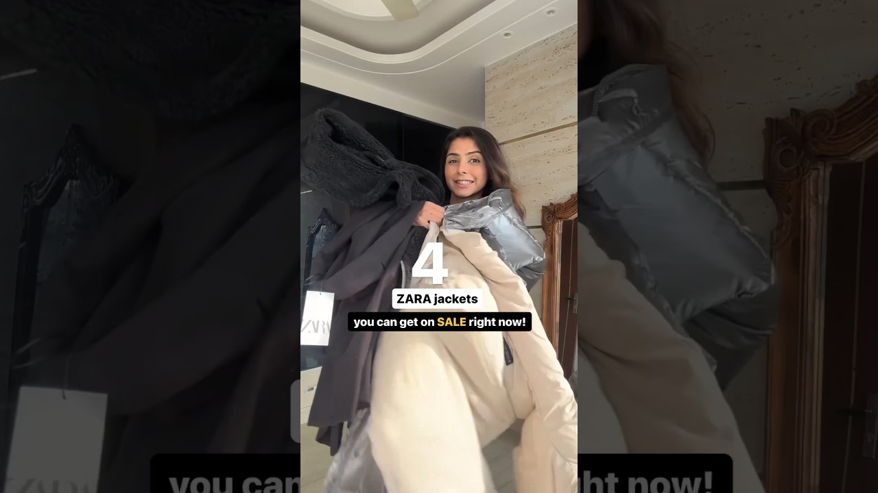 Winter Jackets on *SALE* from ZARA!