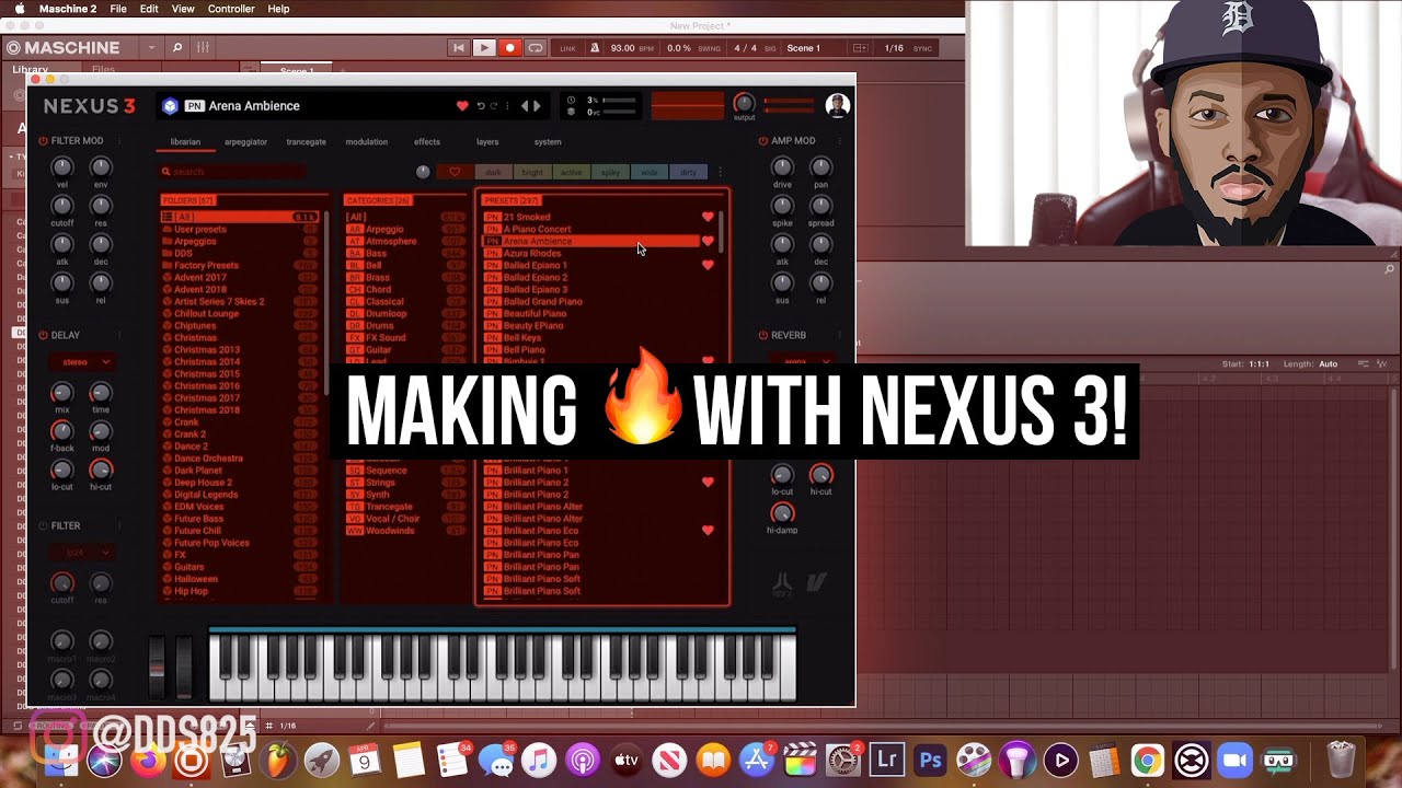 Making A Fire Beat With Nexus 3 & Maschine!