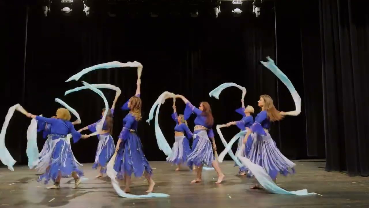 Dragon Age Belly Dance with fanveils