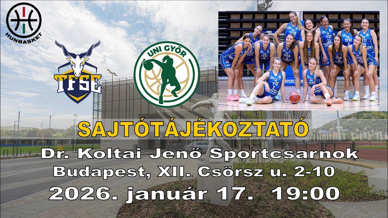 TFSE - SERCO UNI GYŐR //sajtótájékoztató