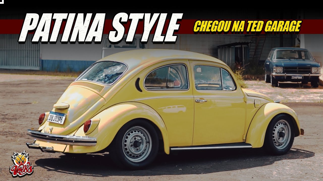 O vw fusca 78 Patina Style cheogu na TEd Garage