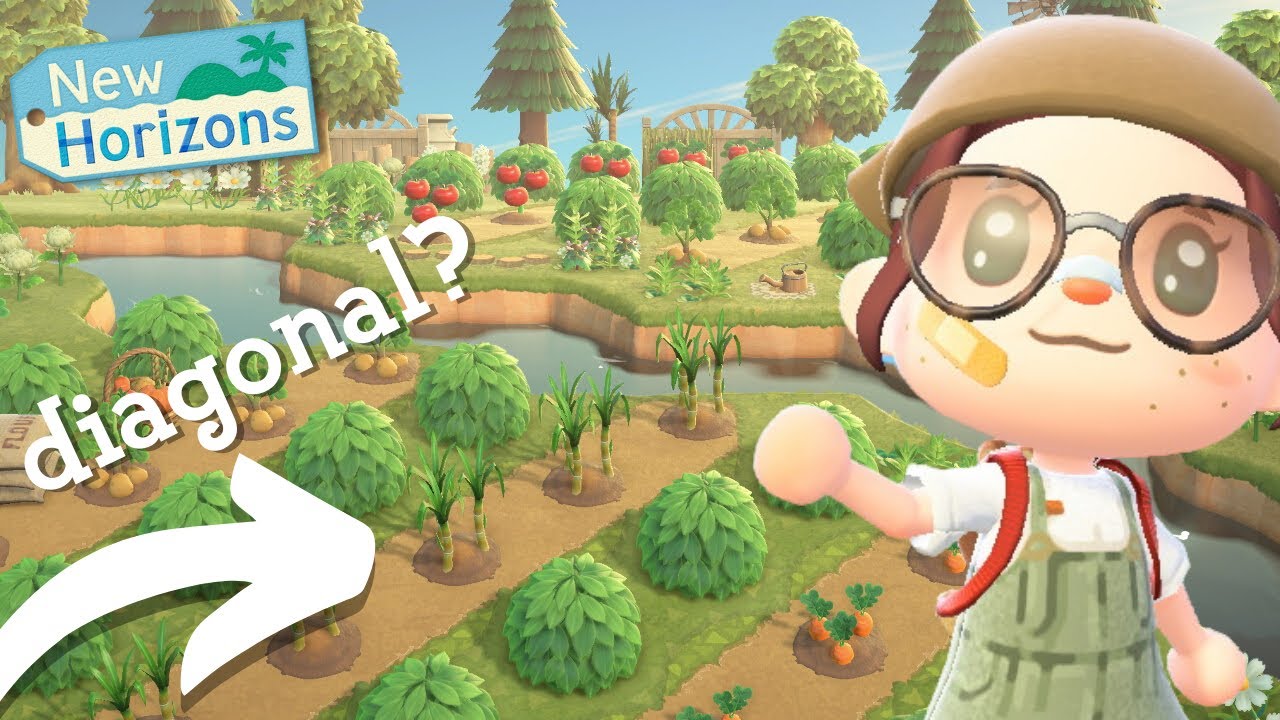 DIAGONAL farms & paths TUTORIAL!