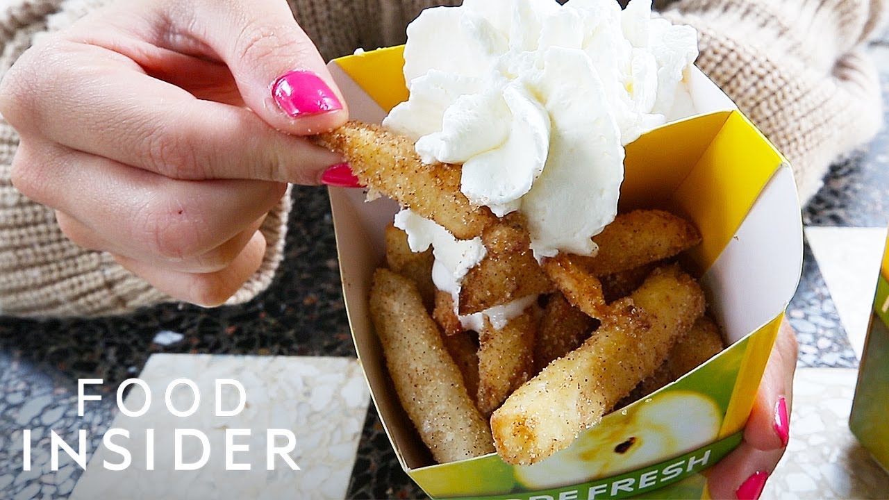 Fruit Fries Made Of Apples