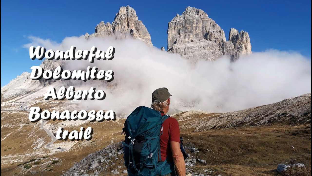 A wonderful hike in the Dolomites, in the Cadini Misurina range/Sentiero Bonacossa
