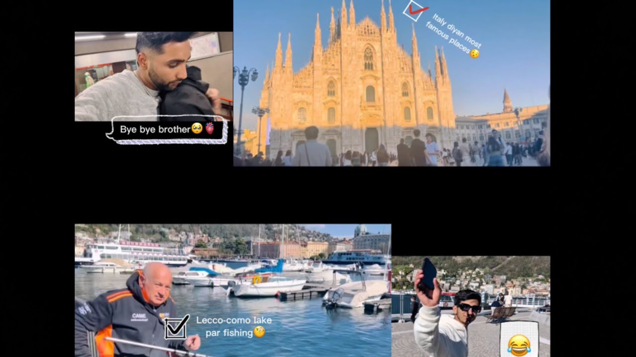 Milan Duomo te sare gol kyu ghumde a?🤔🤔