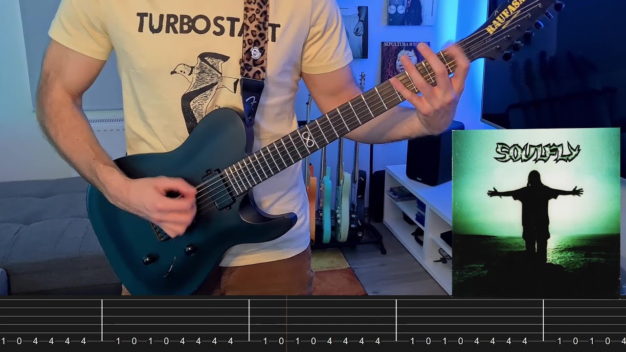 Soulfly - NO (Guitar Cover + Screentabs)