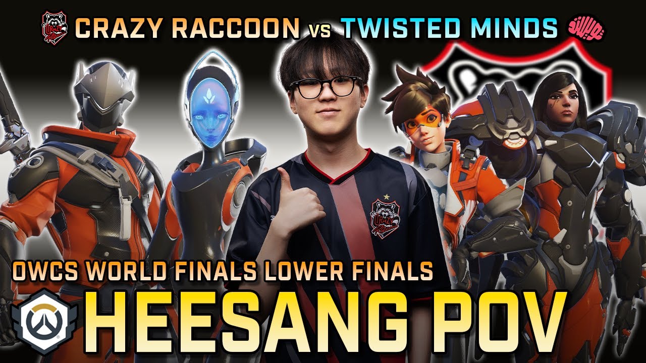 [ HeeSang ] PHARAH Spotted | Crazy Raccoon vs Twisted Minds | OWCS World Finals Lower Finals