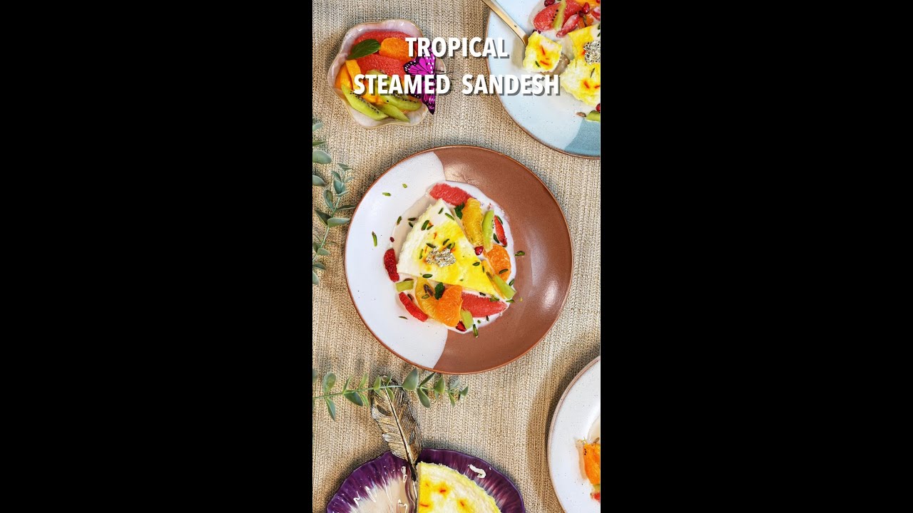 Tropical Steamed Sandesh - Bhapa Sondesh