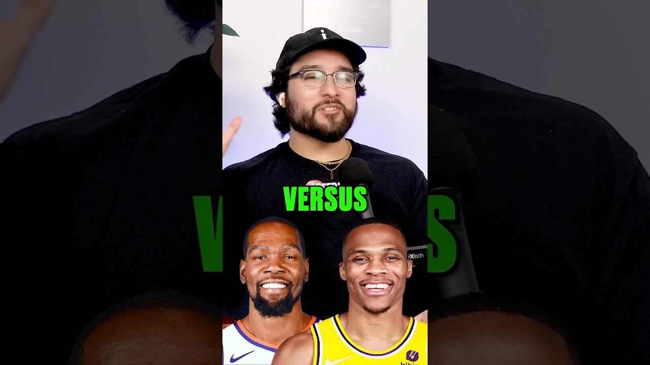 Which NBA Star Has Better Highlights? 🏀👀 (KD vs Westbrook)