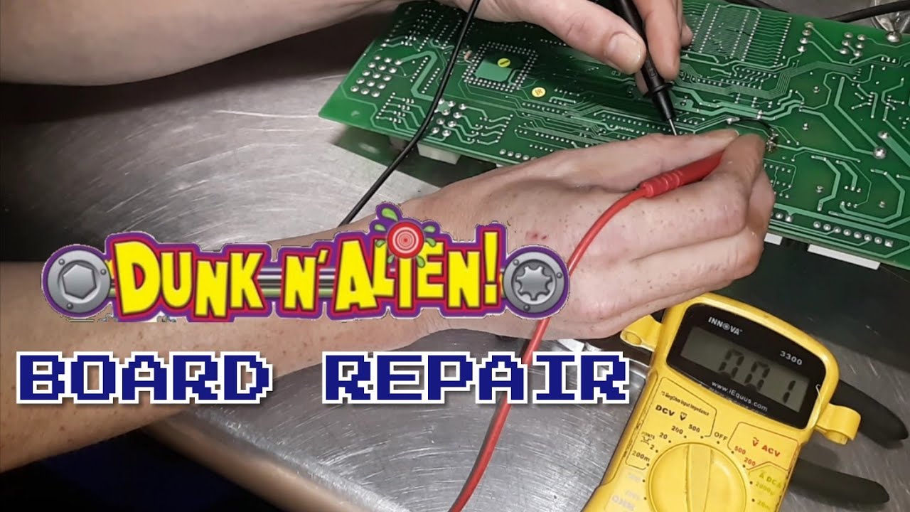Board Repair: Fixing A Lifted Trace, Dunk N Alien