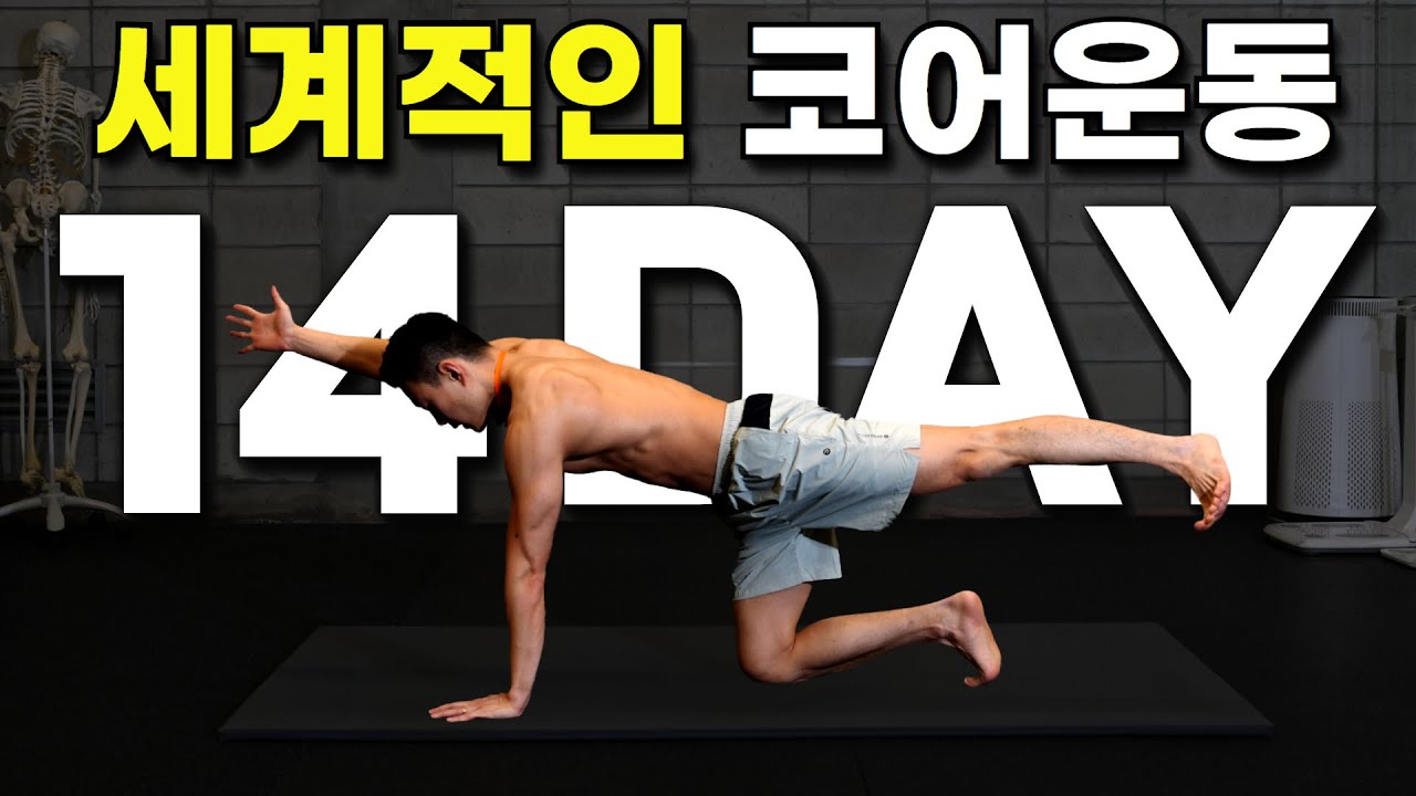 Day14｜세계적인 척추 권위자가 추천하는 코어 운동｜30일 운동습관만들기 챌린지