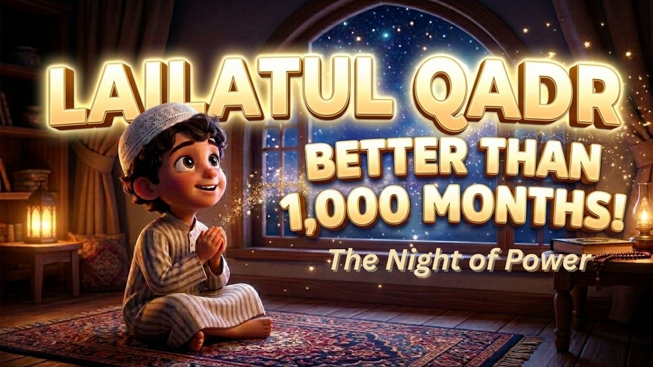 Lailatul Qadr   The Night of Power 🌙  Ramadan Nasheed for Kids 2026  Nafia & Naqib