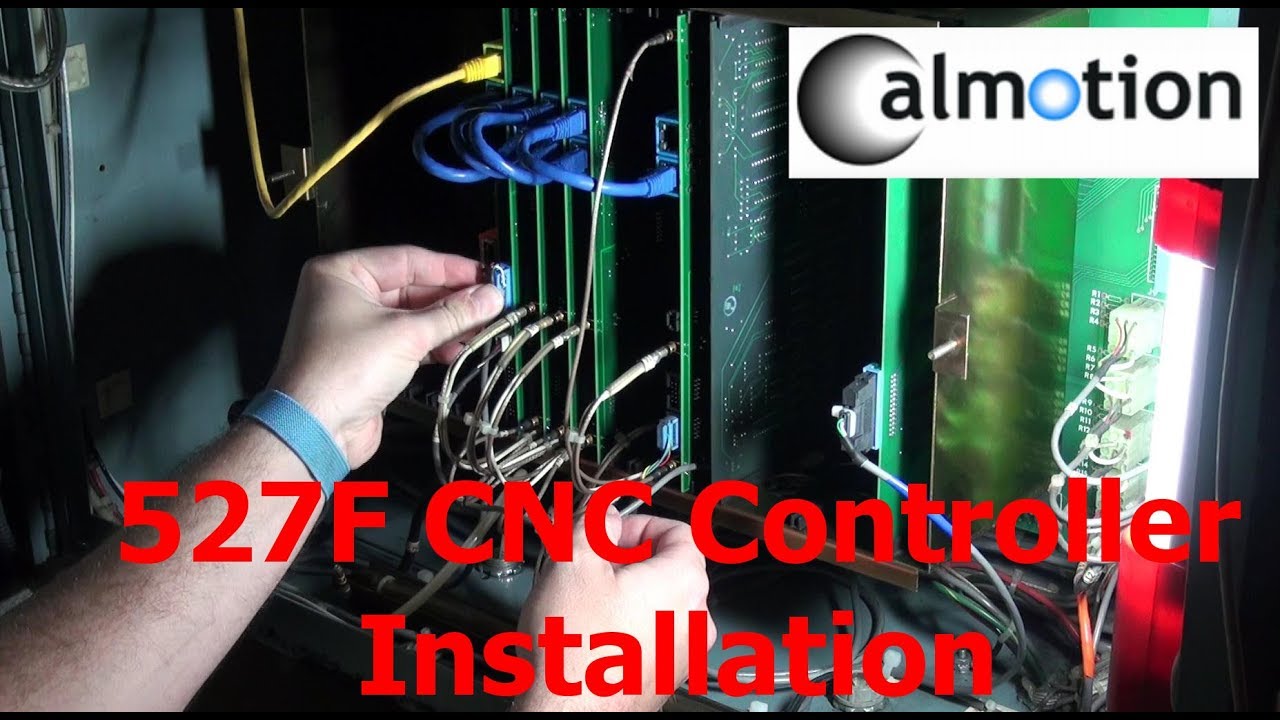 Calmotion 527F Fadal CNC Controller Installation