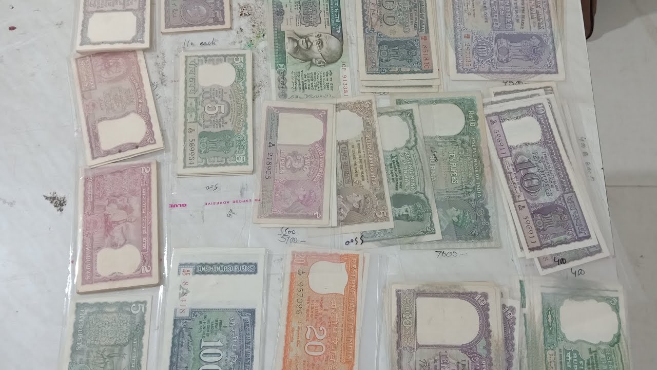 Buy Old Indian Republic India Notes Value and British India Notes Value Collection