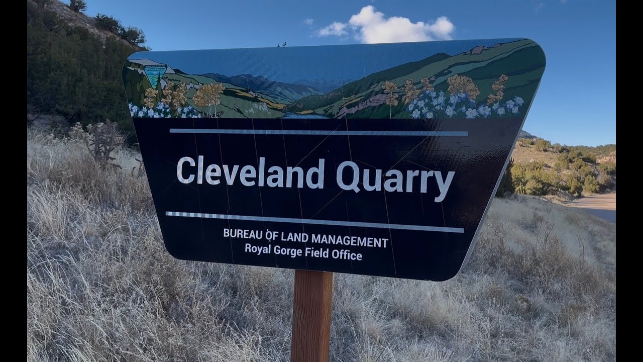 Garden Park Fossil Area - Roadside Stop at Cleveland Dinosaur Quarry / Fourmile Creek
