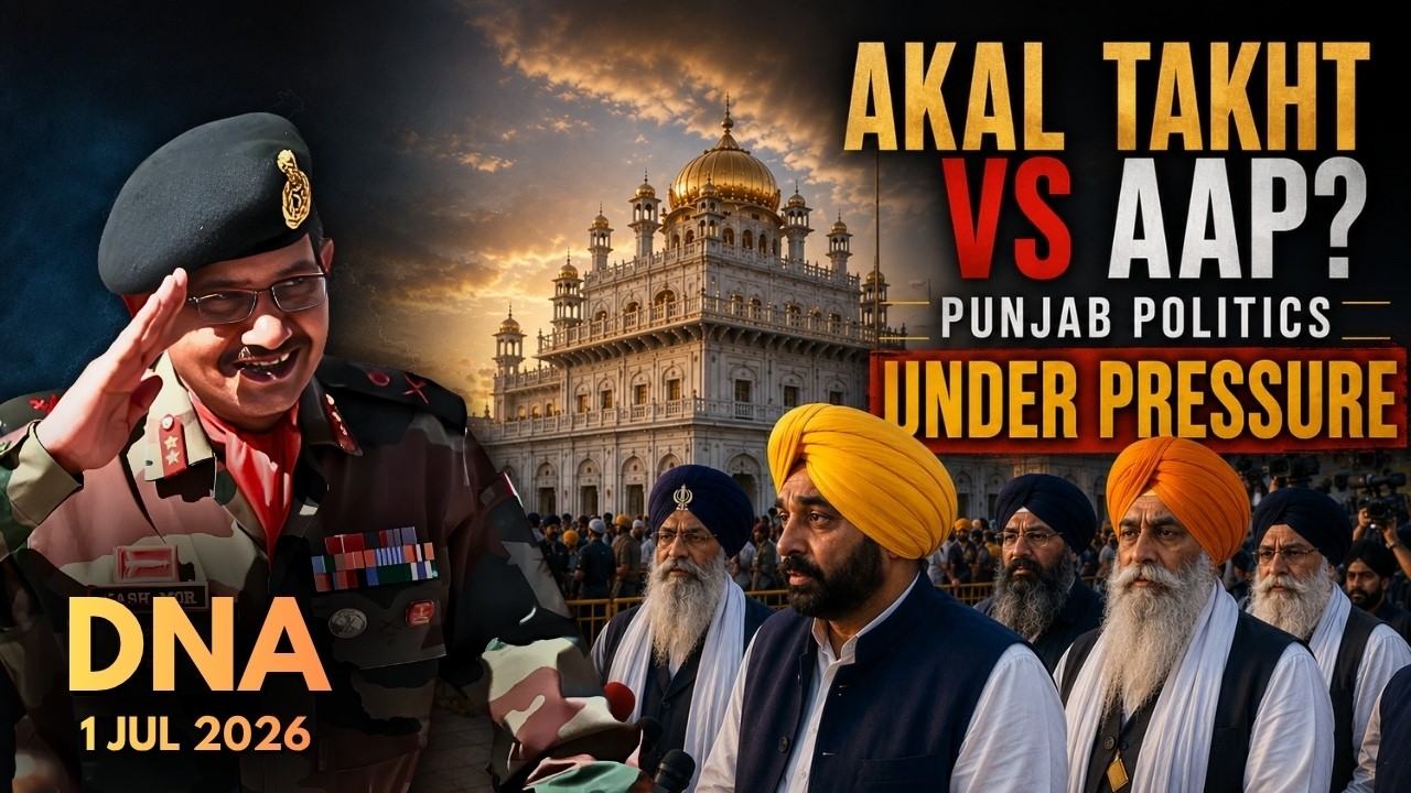 Akal Takht & Punjab's Politics | Stress for AAP Government | 01 JUL 2026 | UPSC | NDA